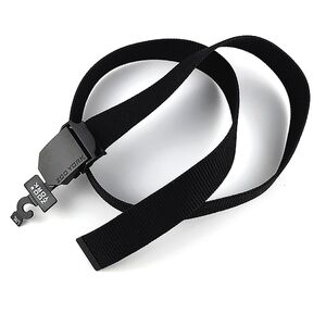 Zoo York Black Belt with Unique Metal Buckle